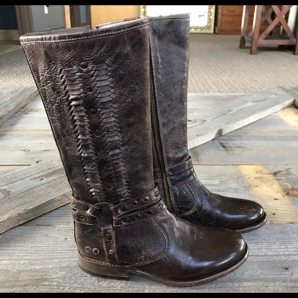 Bed Stu Selina Harness Boots Size 6.5 NWOT